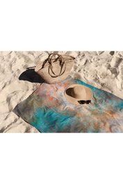 Mijölnir Toalla de Playa Multicolor 70x130 cm 70% Poliéster 30% Poliamida Tejido Microfilamento